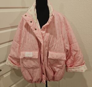Selkie Pink Puffer Jacket